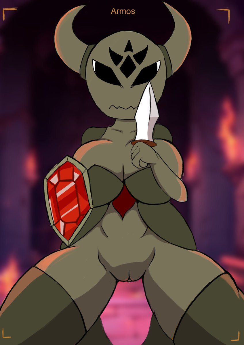 onewingedrufi's tweet photo. Hyrule Hentai Bestiary pg 1 - Armos. Careful running around statues in dungeons. 
#sleepiedragonart #afterdark #armos #LegendOfZelda #loz https://t.co/fqdQBZZl5Z