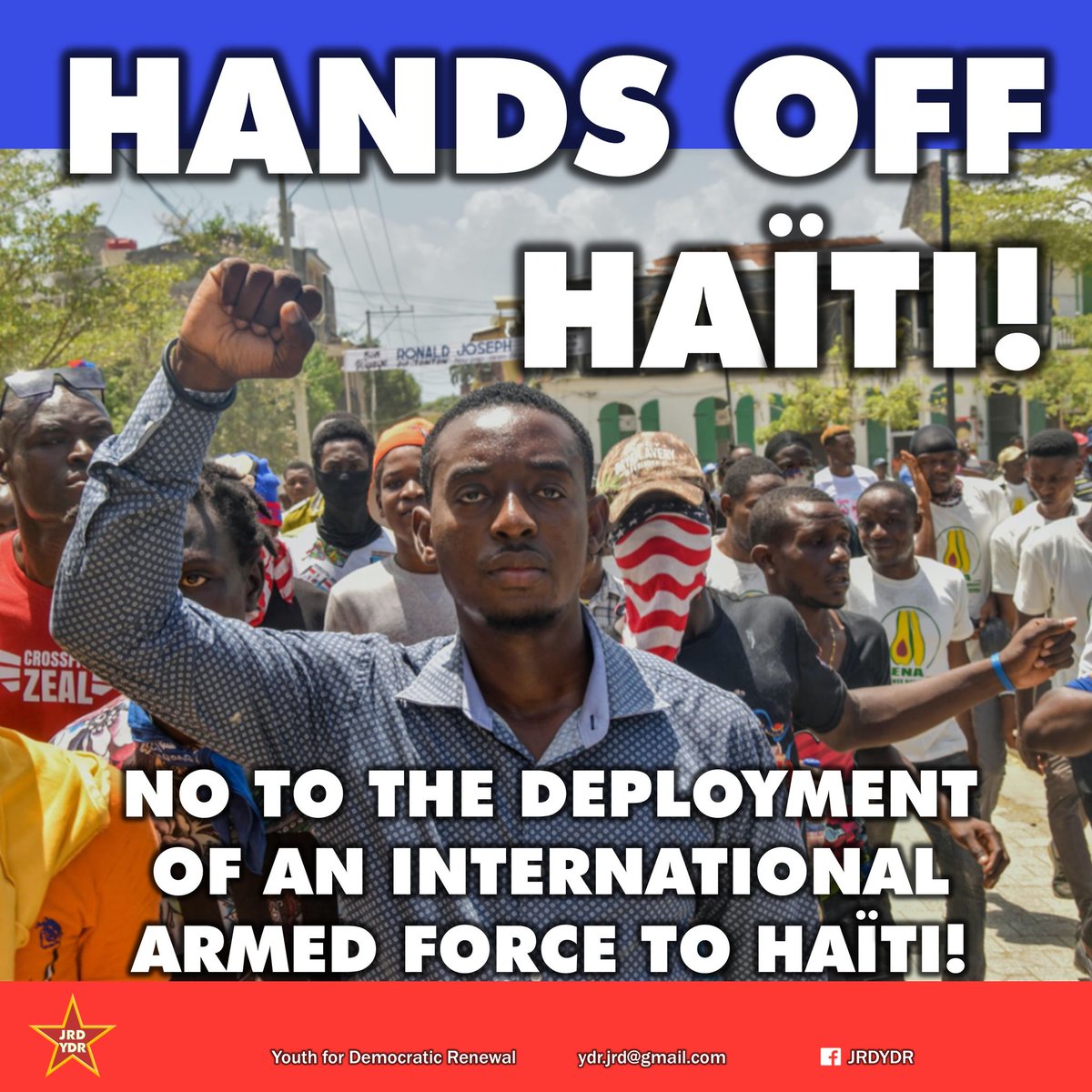On the occasion of the 220th anniversary of the Haitian Revolution, the Communist Party of Canada (Marxist-Leninist) sends warmest greetings to the Haitian people at home and abroad. 

More: cpcml.ca/cpcmlarticle23…