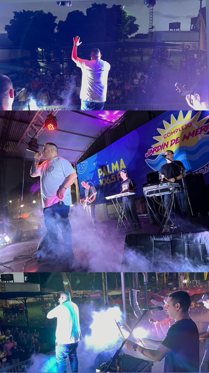 Arrancamos el 2024 con cumbia gorda, Show en vivo en Jardín de América.

Fracias Familia Ojeda por darnos la oportunidad de estar presentes hoy. vamos la banda

 #Meketrefes

 #Creer 🙏🏻💙