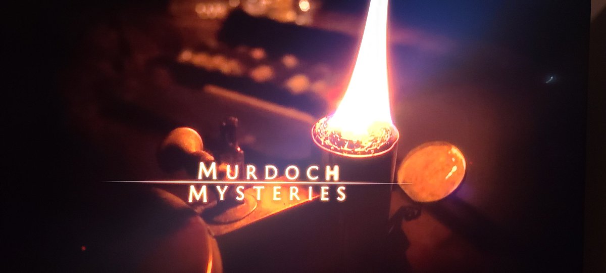 For the first time in 2024 - #MurdochMysteries 'Mrs Crabtree's Neighborhood' starts NOW 🎊🍾