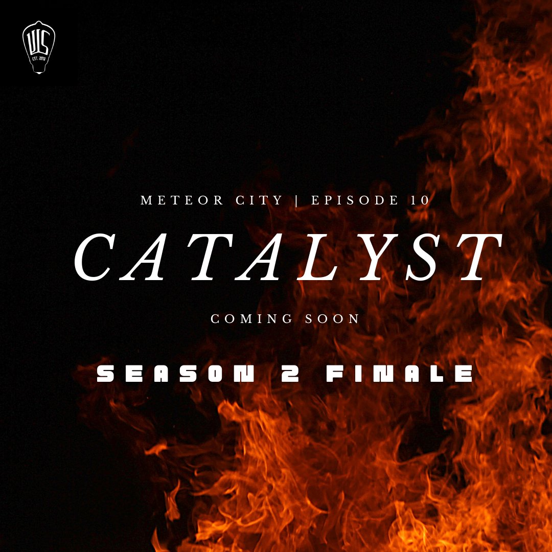 It's almost here...the end of Meteor City as we know it.

Meteor City Season 2 Finale coming soon...

#meteorcitypod #meteorcity #audiodrama #audiofiction #wrightwoodstudios