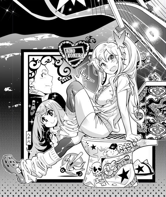 ピクシブより、懐かしい絵 
全年齢向けの連載をしてました。 