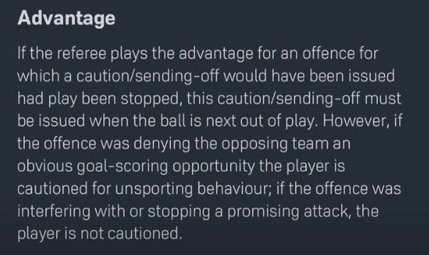 PGMOL seek to clarify why Taylor didn’t go back and book Joelinton for “holding offence in the first half (that) interfered with a promising attack and advantage was played, therefore no caution” as 👇 #LIVNEW