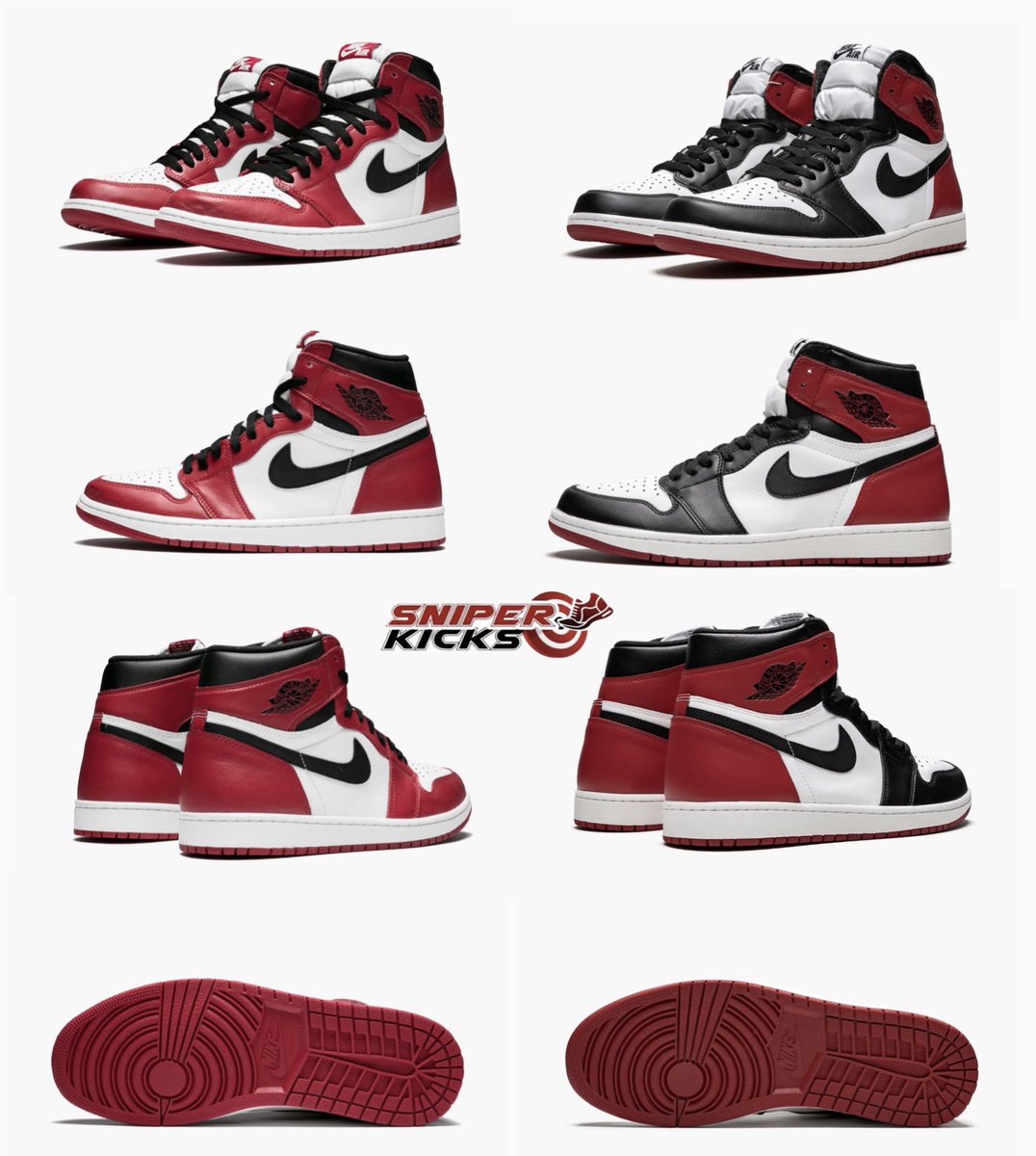 CHOOSE ONE‼️ IN 2022, WE GOT A REIMAGINED IN THE AIR JORDAN 1 CHICAGO (LOST & FOUND)! IN 2024, WE ARE GETTING A REIMAGINED IN THE AIR JORDAN 1 BLACK TOE‼️ COULD IT RIVAL THE AIR JORDAN LOST & FOUND⁉️