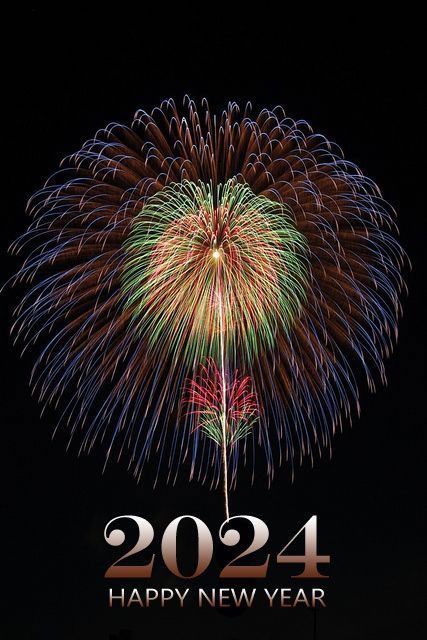 Wishing everyone a Happy New Year! May 2024 be an amazing year for all!
