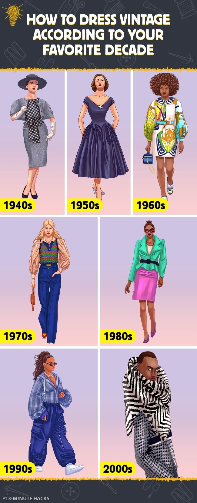 60's 70's and 80's outfits top