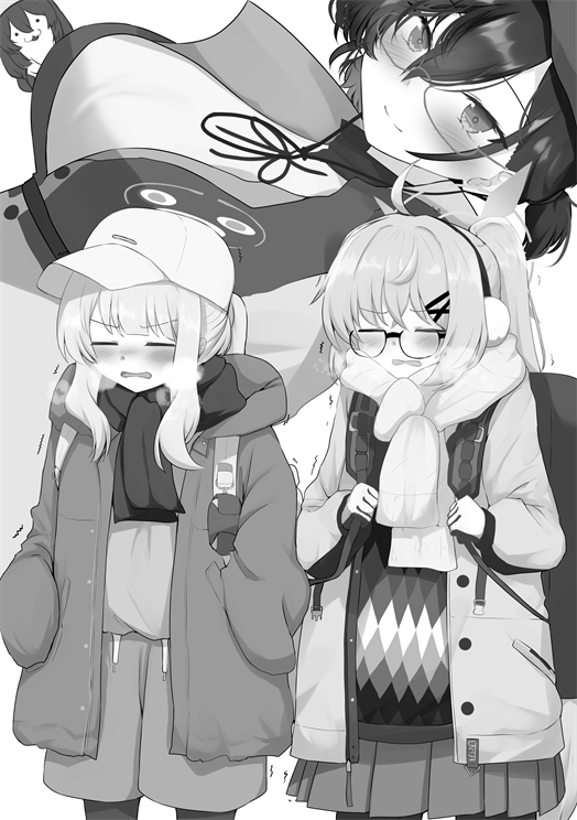 小塗マキ(ブルアカ) 「C103で寄稿していたイラスト・漫画を一挙公開します。・キャンプマキ・キャンプヴ」|鷲尾クウ / kuuwassy / 土曜西む14b / 日曜東レ27b委託のイラスト