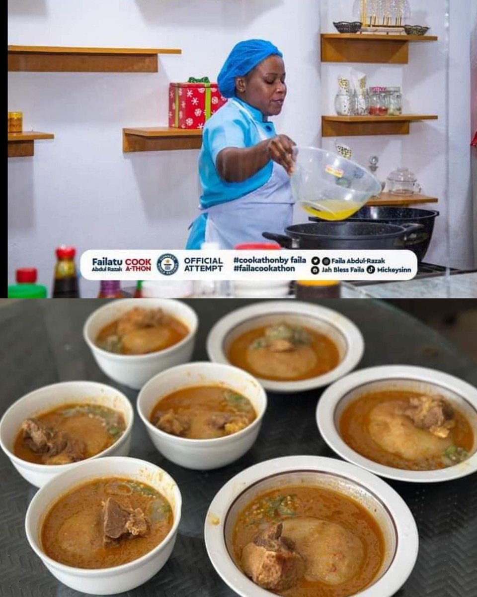 This is proper cook A-Thon o- she is serving real food with aromatic and great taste

@KwakwaWrites @ghpage_com @SERMONQUOFFIE #FAILACOOKATHON #CelebratingAfrica #celebratingghana #CookathonOnGTV #cookathonbyfaila #afuaasantewaasingathon