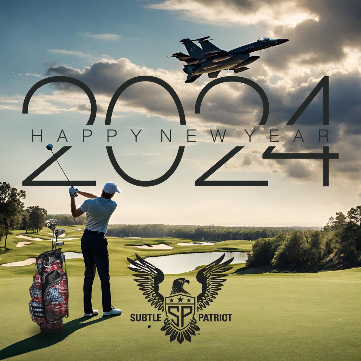 PatriotSubtle's tweet photo. As we step into 2024, we are filled with gratitude for our amazing Subtle Patriot community. Your passion for the game, love for adventure, and unwavering patriotism has concluded another successful year! 🇺🇸 

Cheers to new beginnings, fresh fairways, and travel endeavors! https://t.co/oEdP3Cfvxw