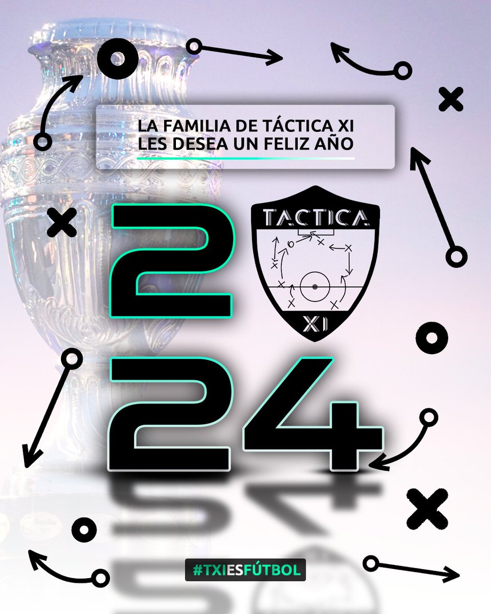 🅵🅴🅻🅸🆉 🅰Ñ🅾 2⃣0⃣2⃣4⃣, 𝒍𝒆𝒔 𝒅𝒆𝒔𝒆𝒂𝒎𝒐𝒔 𝒅𝒆𝒔𝒅𝒆 𝑻á𝒄𝒕𝒊𝒄𝒂 𝑿𝑰.

Este nuevo ciclo será que el anterior agradeciéndoles a todos por el apoyo y aguante hasta ahora. ¡Gracias totales, tactiqueros!

#TXIesFutbol #TXI