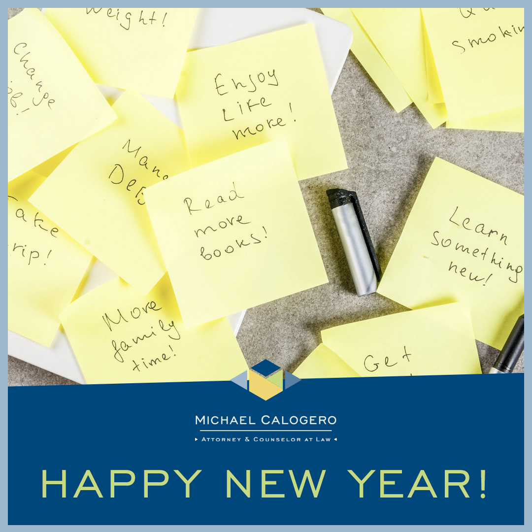 mcalogero's tweet photo. Happy New Year from the Law Office of Michael G. Calogero and best wishes for a prosperous 2024! https://t.co/eA2JsRoufl