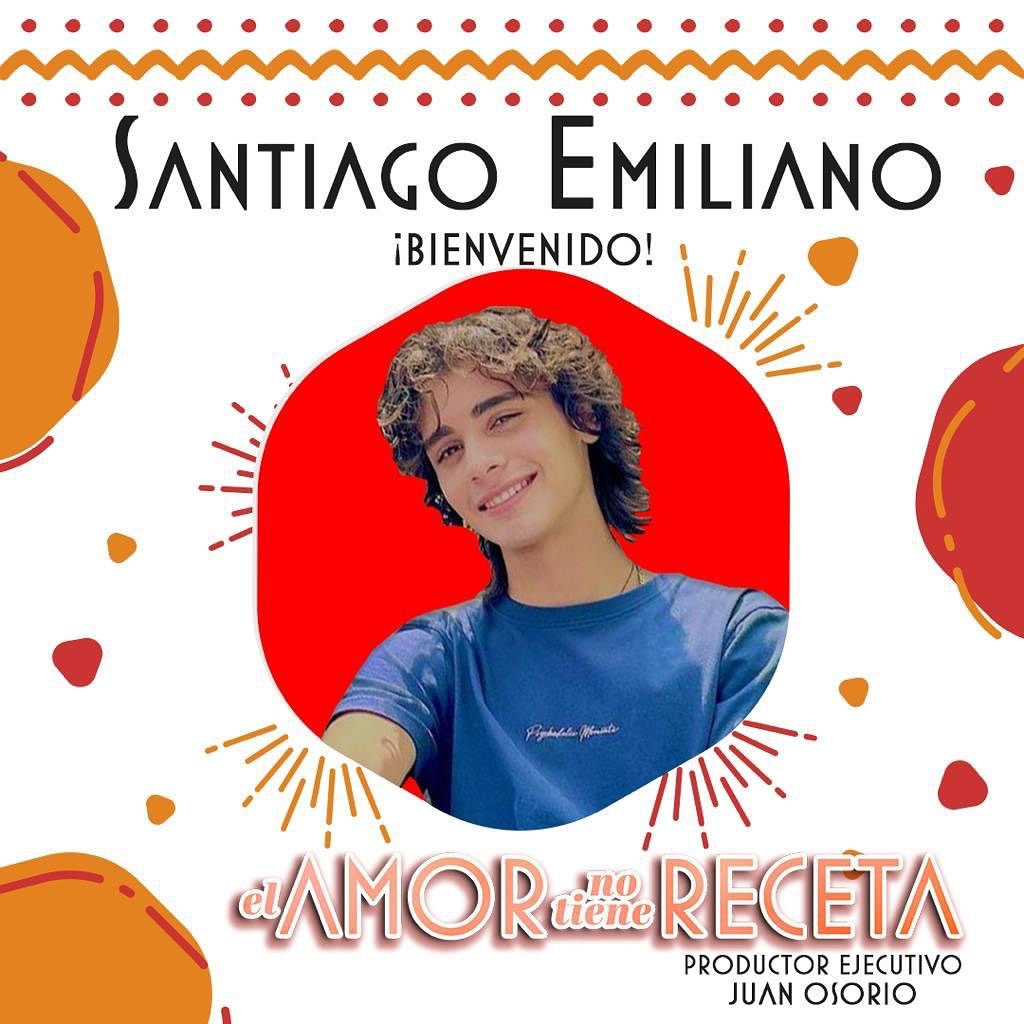 ¡Bienvenido! <a href="/Santi_Emiliano1/">Santiago Emiliano</a> ✨  #ElAmorNoTieneReceta