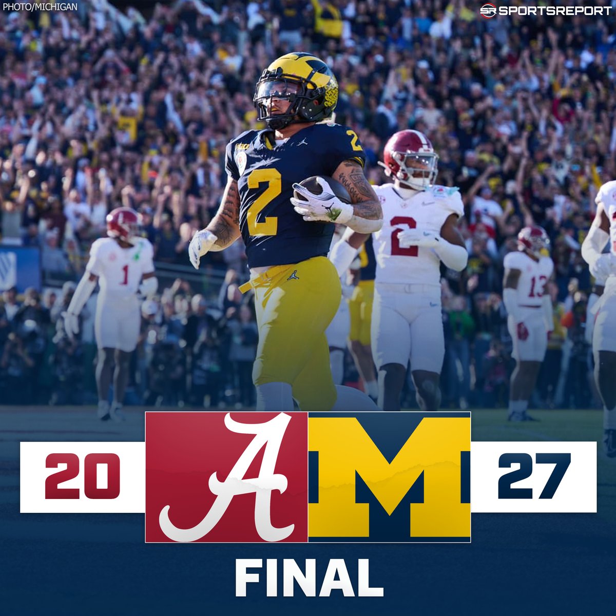 #WOLVERINES WIN!!! #MICHIGAN IS NATIONAL CHAMPIONSHIP BOUND!!!