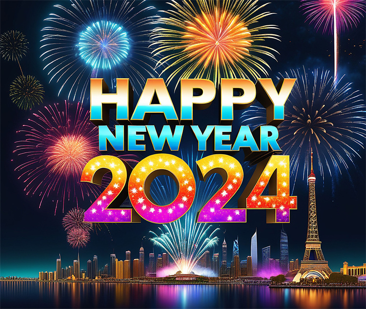 sam168stone's tweet image. HAPPY NEW YEAR 2024