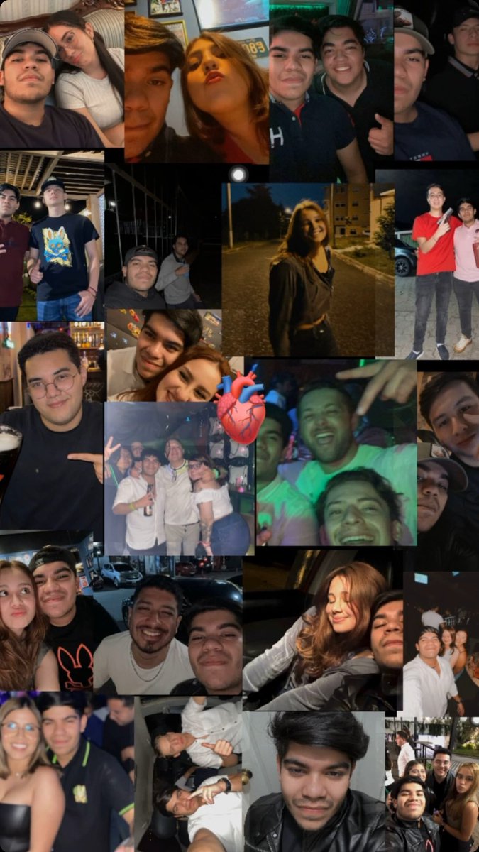Faltan algunas personas, pero me gusta mucho mi collage🫶🏼