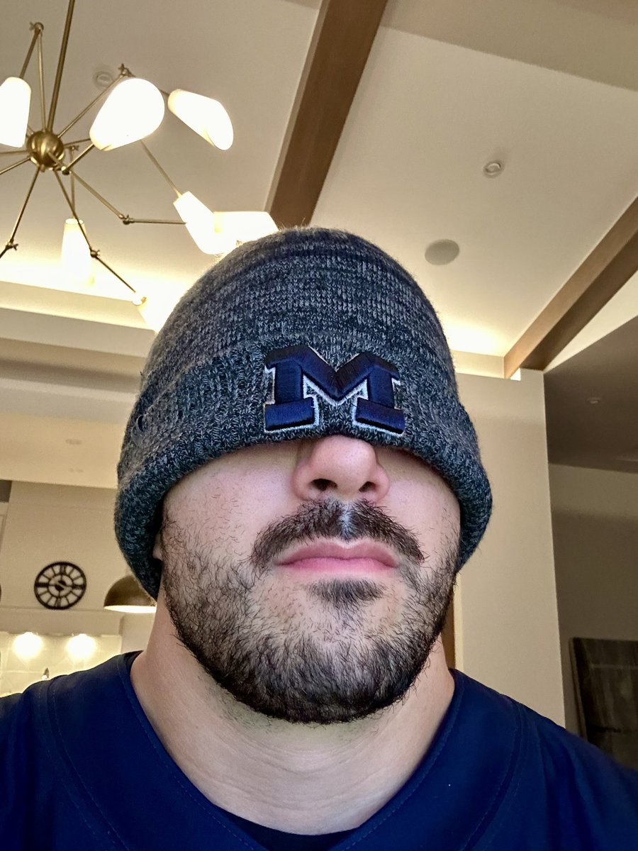 NICKMERCS's tweet photo. FROM THIS TO THAT! THE KOLCHEFFS ARE HAPPY! GO BLUE! 〽️🔥 https://t.co/hPI5E1hnCG