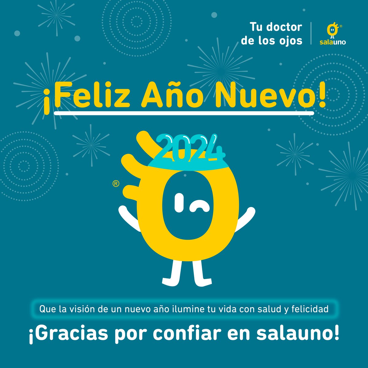 ¡Deseamos que este nuevo año brille con salud y felicidad para ti! 🌟 Agradecemos tu confianza en nosotros. ¡Feliz Año Nuevo! 🎉👁️
 ​
#SaludVisual #FelizAñoNuevo #CuidaTusOjos #clinicaoftalmologica