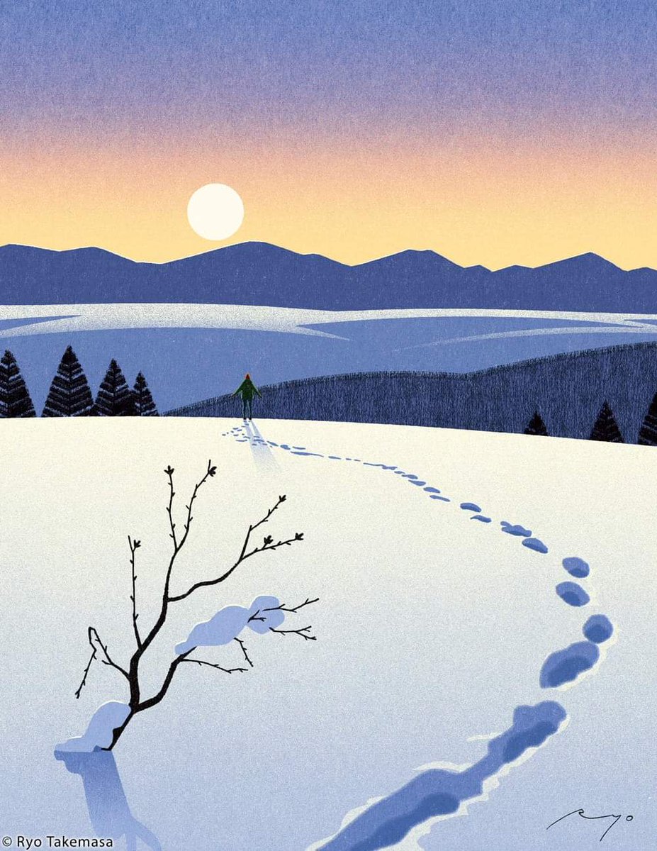 Ryo Takemasa (Japanese Artist, born 1981) 'New Year's Day', 2022. Giclee Print. Private Collection.