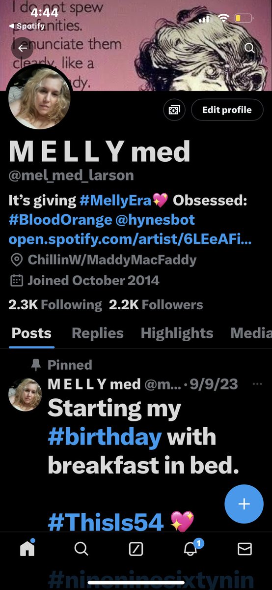 mel_med_larson's tweet image. Obsession 4 - Artist Blood Orange

#BloodOrange | Blood Orange #DevHynes | Dev Hynes 
open.spotify.com/track/5D7AFGlo…