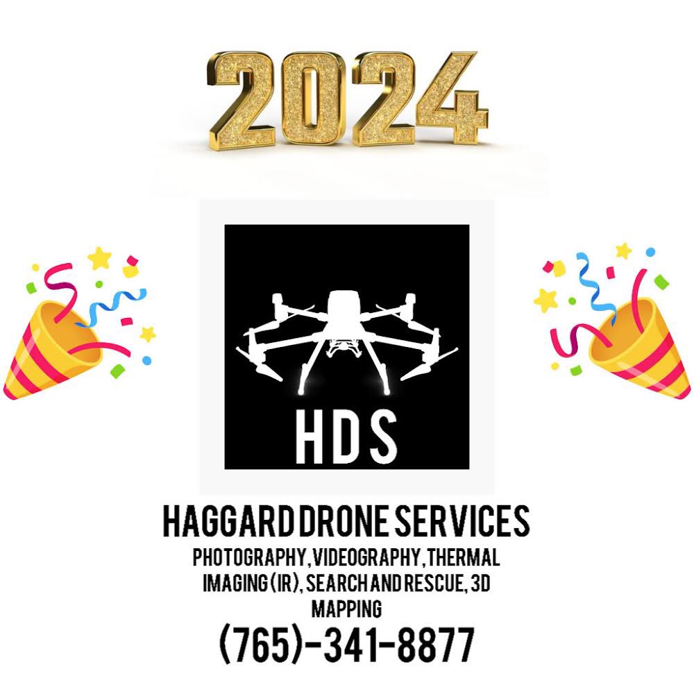 Haggard Drone Services is excited to “FLY” into a new year with you!! 🎉🥳🎊🎆🎇

Happy New Year 2024 from HDS!