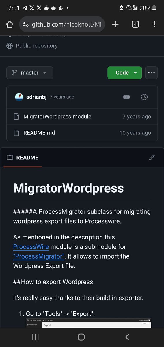 qtguru's tweet image. I found an old post I made 10 years ago, I was migrating from WordPress to Processwire. But the irony is I'm back to WordPress, even though I still write #Processwire till today. I only write WordPress because of $$$. I'm good at it, I just prefer something robust. The experience…