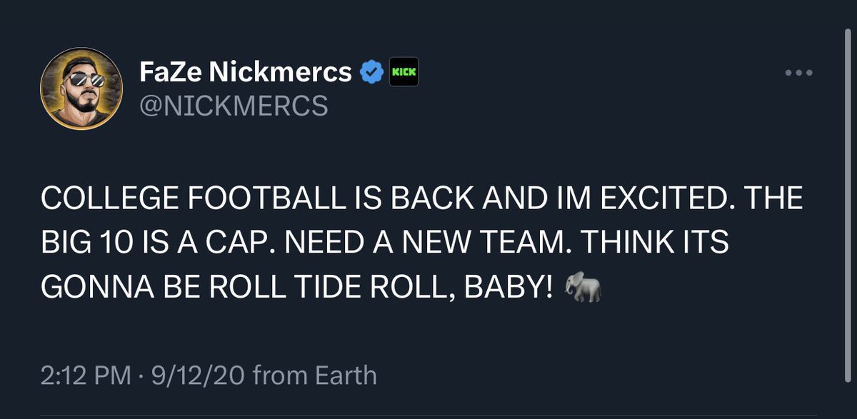 xavierpatrick1's tweet photo. @NICKMERCS https://t.co/riWpxldJZY