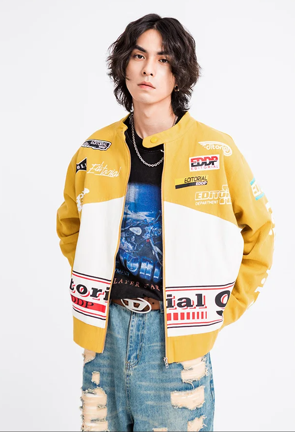 racingora's tweet photo. Unleash timeless style with our Locomotive Letter Embroidery Jacket! ✨ Elevate your wardrobe with vintage charm and modern flair. #vintagejacket #vintagefashion #racingjacket #ootd

Shop Now: https://t.co/he5glU8Ujk https://t.co/AGT8Bp0NpN