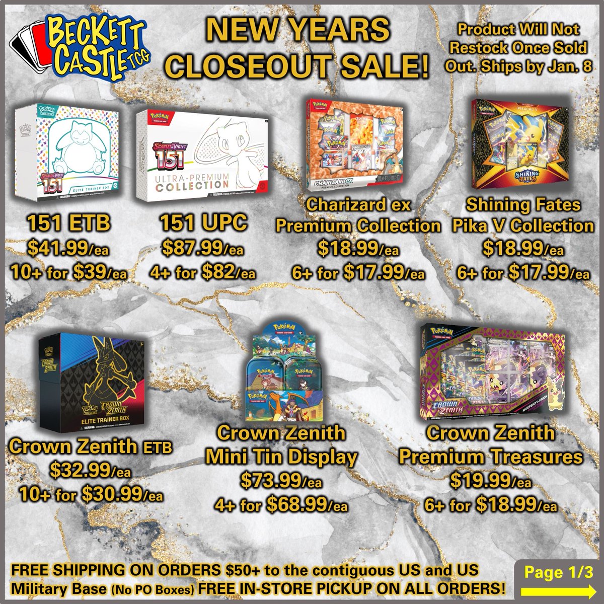 Beckett Castle TCG tweet media