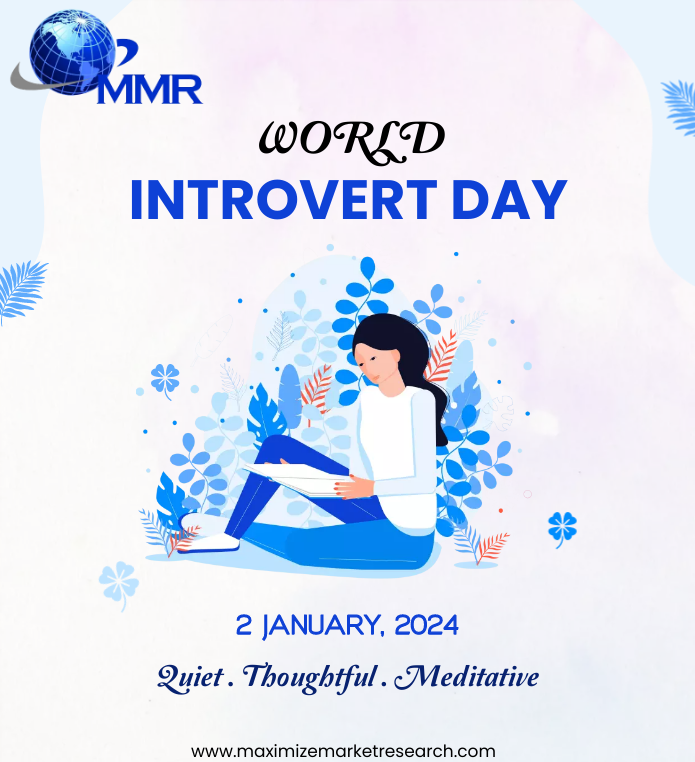 MMRAnalytics's tweet photo. Amid the symphony of solitude, we celebrate #WorldIntrovertDay
.
Here's to the #powerofreflection, the #richness of inner worlds, and the #unique brilliance introverts bring to our shared journey.🌍
#maximizemarketresearch
#WorldIntrovertDay #QuietStrength #CelebrateIntroversion https://t.co/RMsJeIZnDw