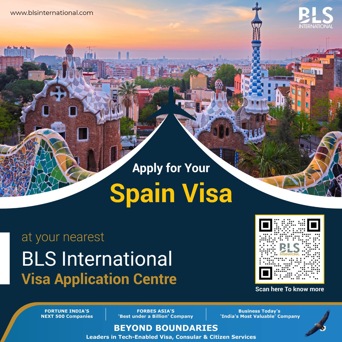 BLSintServices's tweet photo. Explore the wonders of Spain with BLS International! Immerse in cultural richness, iconic Barcelona, and Costa del Sol's beaches. Hassle-free visa processing at https://t.co/Uja0ByufV7. Book now! 

#SpainVisa #ExploreSpain #Barcelona #TravelWithBLS https://t.co/TOgjygats0