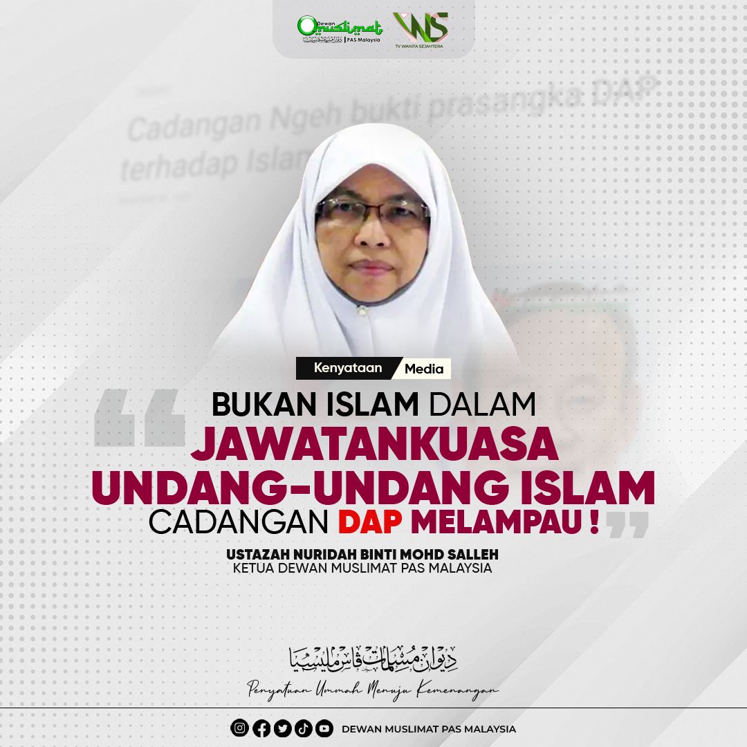 Muslimat PAS Malaysia 🧕🏻 tweet media