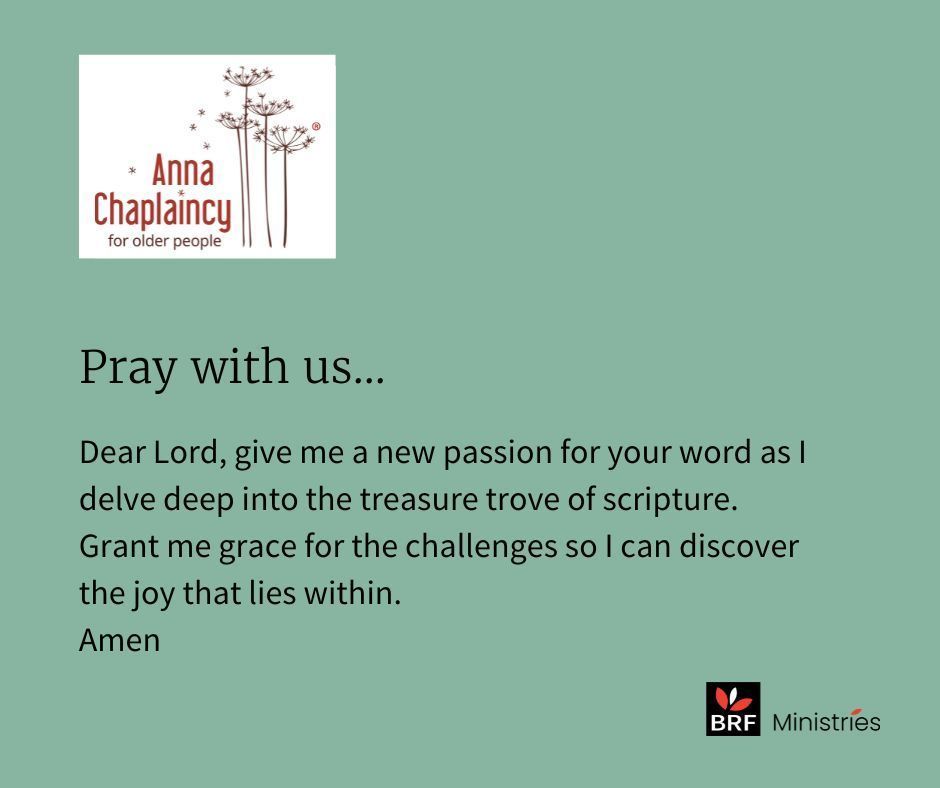 brfcharity's tweet photo. The prayer today taken from Bible Reflections for Older People (Sep-Dec 23) highlights the importance and rewards of studying God's word.
This prayer is by Erica Roberts. #BRFMinistries #livingfaith #dailyprayer #prayer #AnnaChaplaincy #BROP https://t.co/G0UEOLtki2