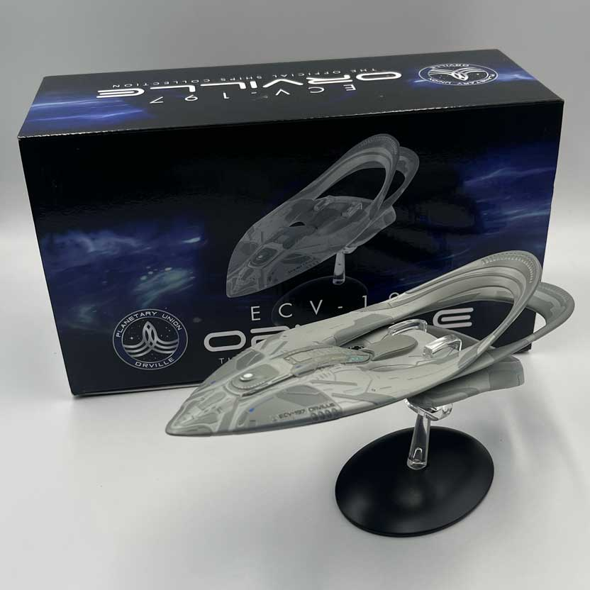 TheSpaceshipper's tweet image. There is an unreleased Orville replica in the current @MasterReplicas_ drop: the Union Shuttle + the Kaylon Cruiser + the Razorback #screamingfirehawks (The Expanse) + the Goa'uld Mothership (Stargate) + the USS Orville + the Galactica (BSG B&amp;amp;C)

==&amp;gt; masterreplicas.com/collections/dr…