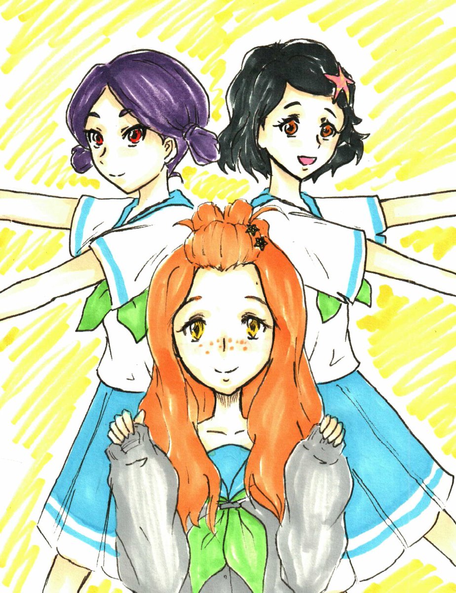 傘木希美 ,鎧塚みぞれ 「テキトーにリズと青い鳥の過去絵さらし。 」|沖庵のイラスト