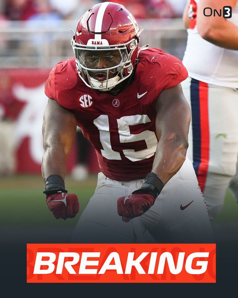 On3's tweet photo. NEWS: Alabama junior EDGE Dallas Turner has declared for the 2024 NFL Draft, per @AlexS_ESPN.
βIβm gone. Ainβt no if, ands or buts about it.β
https://t.co/JporMHp3DG