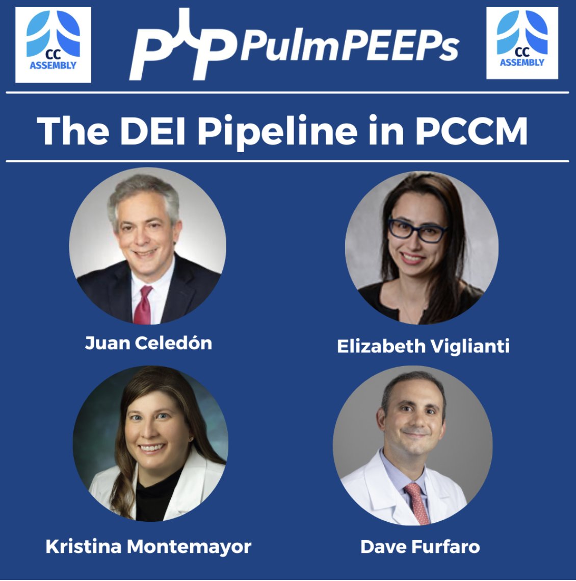 For our Top 2, we highlight our collaboration with @ATSCritCare where we discussed the challenges and opportunities for the DEI Pipeline in PCCM. We are looking forward to progress that we can make as a PCCM community in 2024 🔗pulmpeeps.com/2023/08/15/50-…