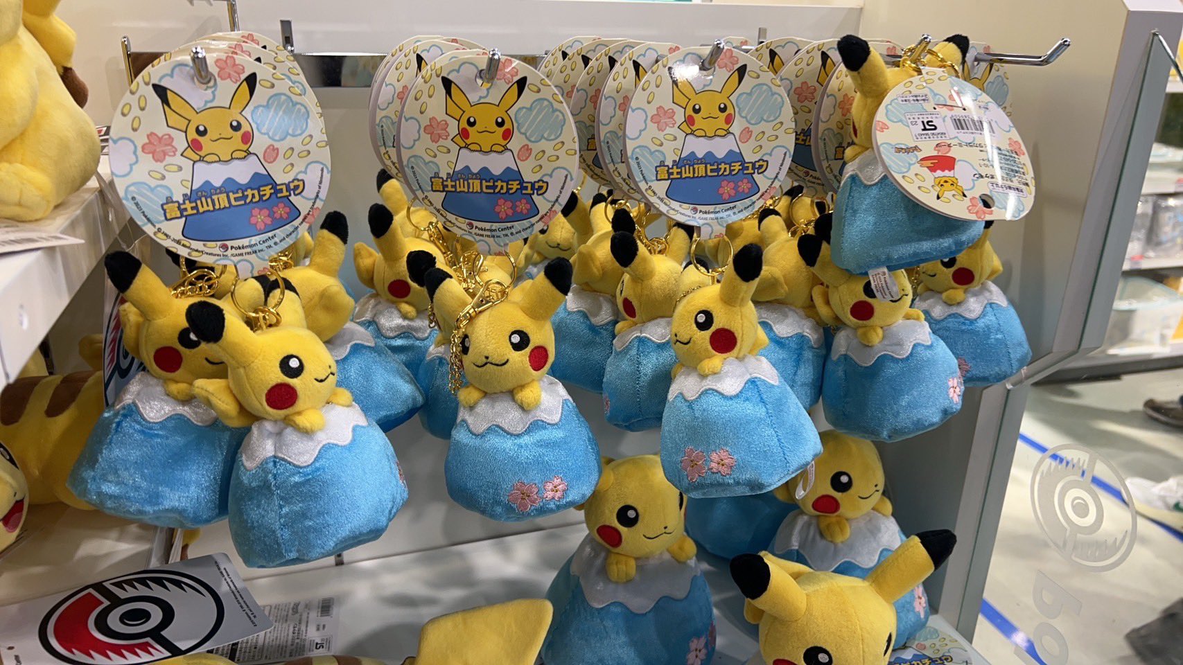 富士山頂　ピカチュウ　御殿場限定　大小セット 新品 ポケモンセンター御殿場アウトレット限定 富士山頂