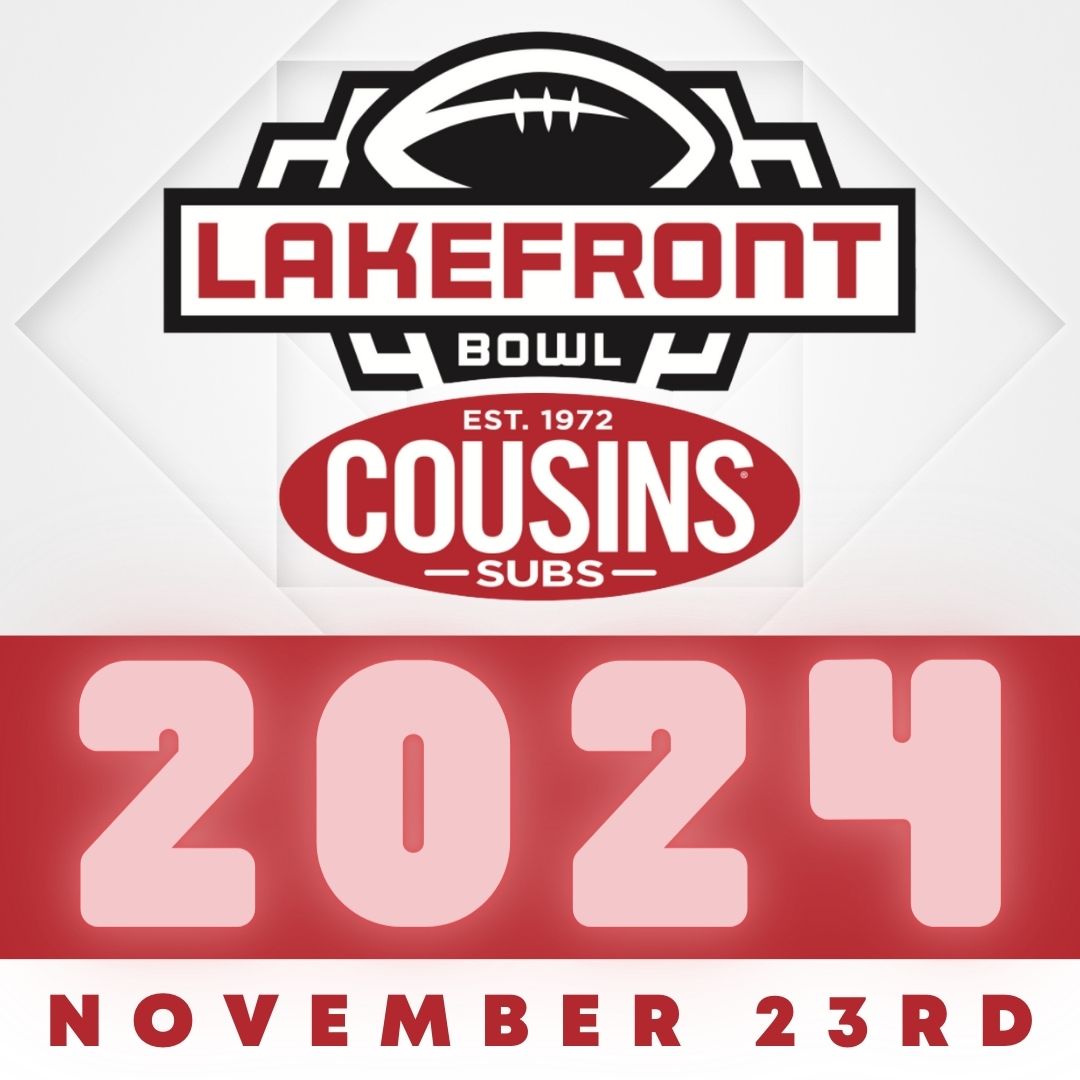 Now that the new year has begun, mark your calendar for the 2024 @cousinssubs Lakefront Bowl! 🗓️November 23rd, 2024 📍Wauwatosa, Wisconsin #d3fb