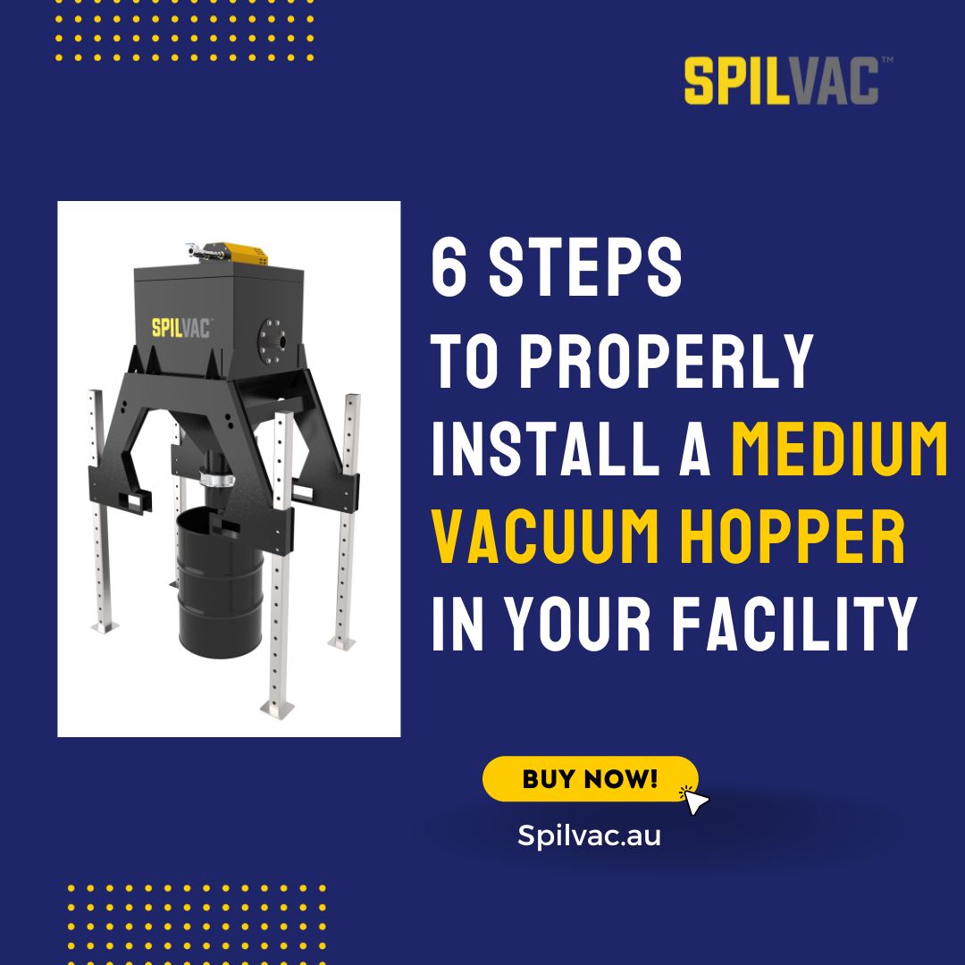 🔧Elevate your facility's efficiency with these 6 steps for a flawless installation of a medium vacuum hopper! 

💡Check out my latest article for the ultimate guide. 
spilvac.au/6-steps-to-pro…

#IndustrialTech #InstallationTips #Spilvac