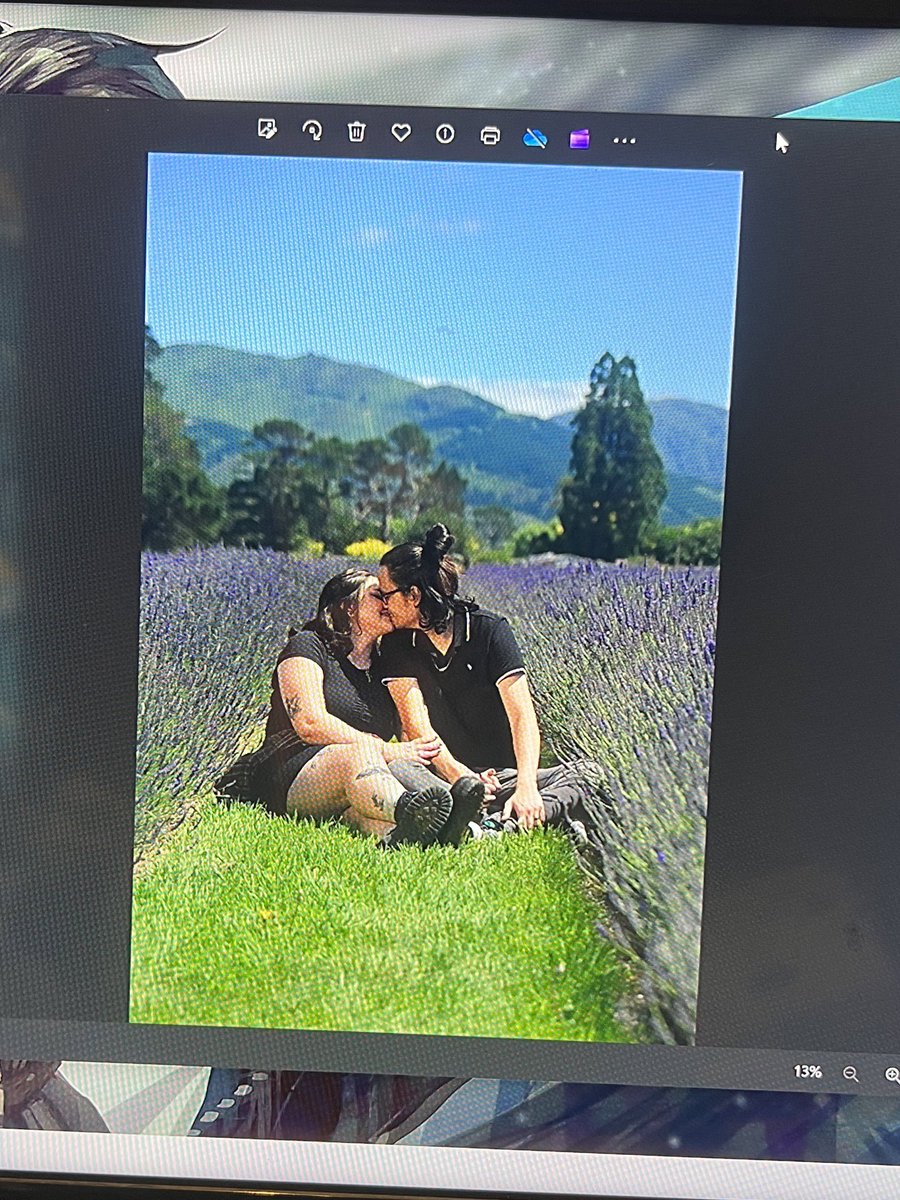 Straight from camera with <a href="/SnaccuSan/">SnaccuSan || Taylor (They/Them)</a> and <a href="/witchypoowho/">Em</a> engagement shoot today is just *chefs kiss*