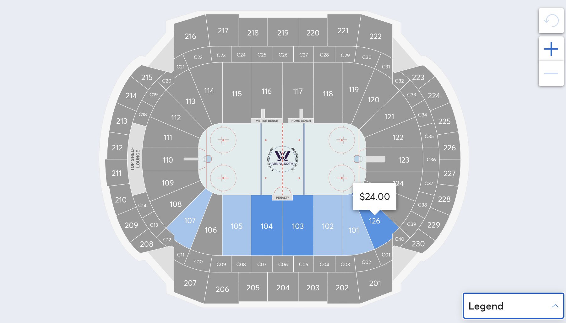 17+ Xcel Energy Seating Chart