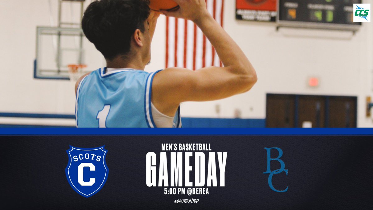 🚨 G A M E D A Y 🚨 Opening up Conference Play! 🆚 : Berea College 📍 : Berea, KY ⏰ : 5:00 PM 📺 : team1sports.com/college/?S=ber… 📊 : bereaathletics.com/sidearmstats/m… #d3hoops #ScotsOnTop