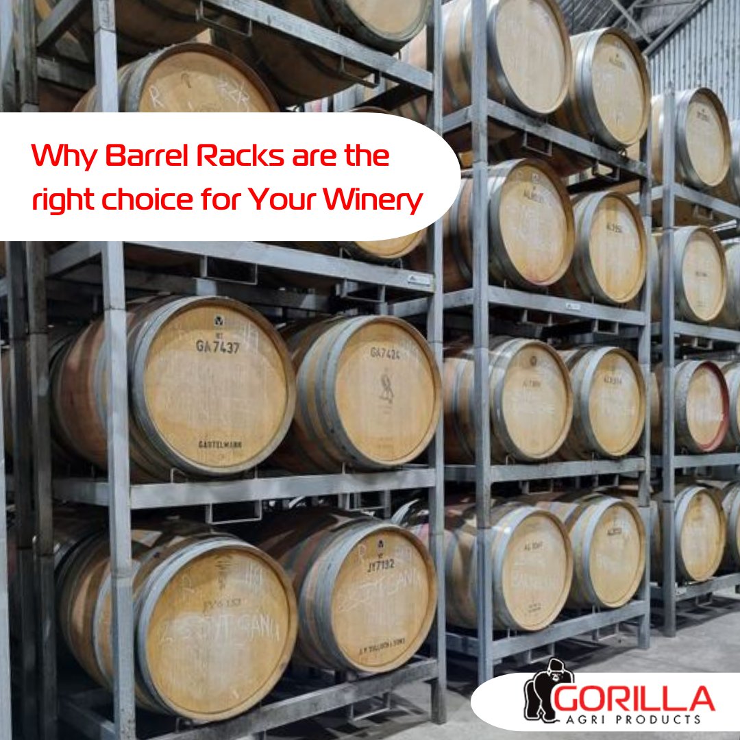 As a winery owner, the quality and durability of your barrel racking is crucial for the proper aging and storage of your wine. We offer high-quality barrel racking solutions that are designed specifically for the wine industry. 

Read the full blog 👉 gorillaproducts.com.au/4741-2/
