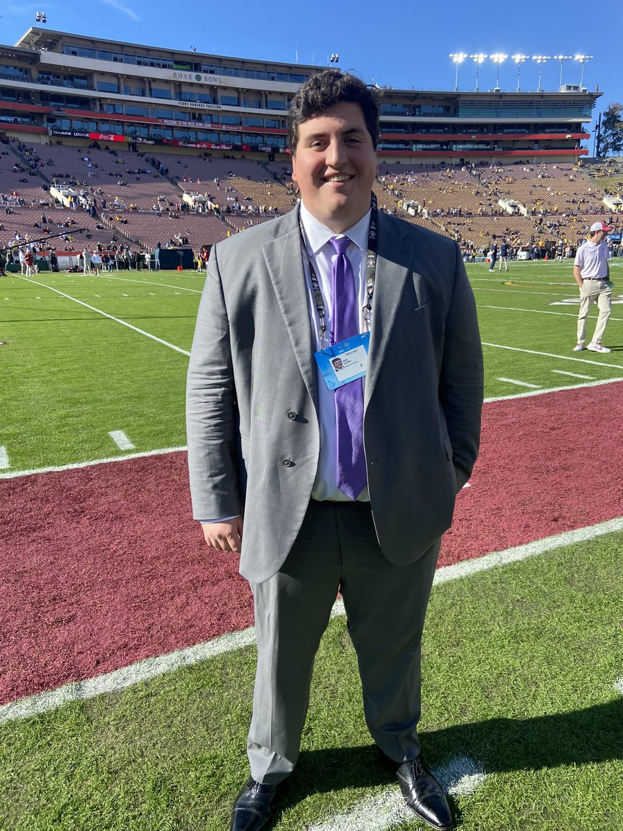 Although Alabama (sadly!) didn’t walk away with a win tonight, I need to brag on this guy. 

Nick, you’ve worked so incredibly hard this weekend covering the Rose Bowl. I am so proud of you for going after your dreams and accomplishing your goals. 

I love you so much. ❤️ RTR 😉