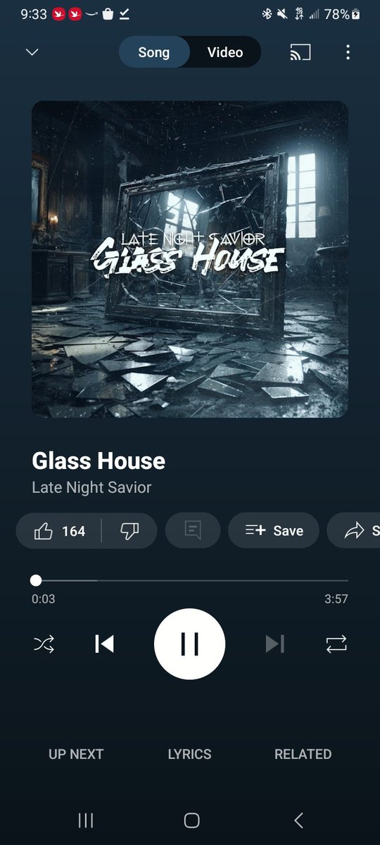 ChippaStyle311's tweet image. I Just Discovered This Band!!!
🤘🏻😝
#GlassHouse
#LateNightSavior
#NewSingle
#NewHeavyMetal