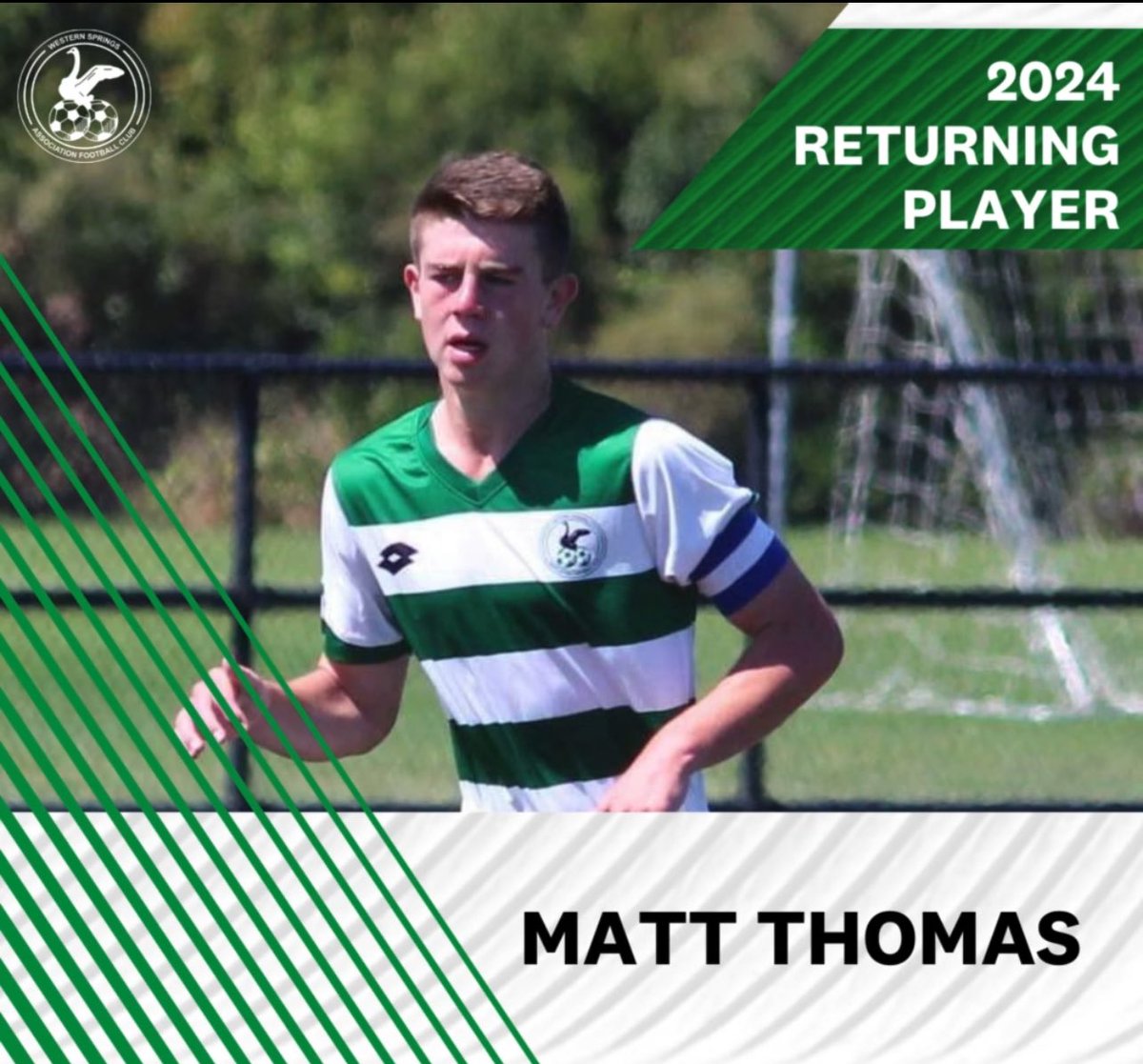 Another year for these two cracking young men. 15 years for Matt! 4 for Niko! Looking forward to working with you again. <a href="/WspringsFC/">Western Springs AFC</a> #WS24💚🤍🖤🦢