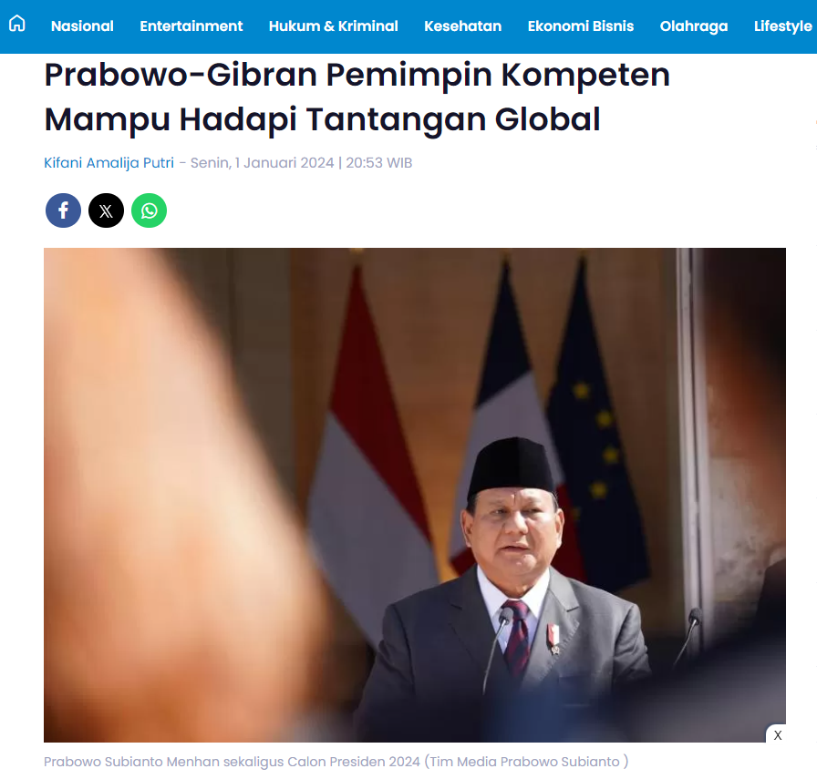 anisabayan1's tweet photo. Siapa yg paling paham ttg tantangan global kalau bukan @prabowo . Ini bkn masalah kesukaan namun kebutuhan negara kita untuk tetap utuh, semua dapat makan, situasi damai dan ekonomi berjalan.

Narasi, indonesia akan rusak kalau wan angin gak kepilih itu cocoknya di pilpres yaman. https://t.co/HkXmsCs67L