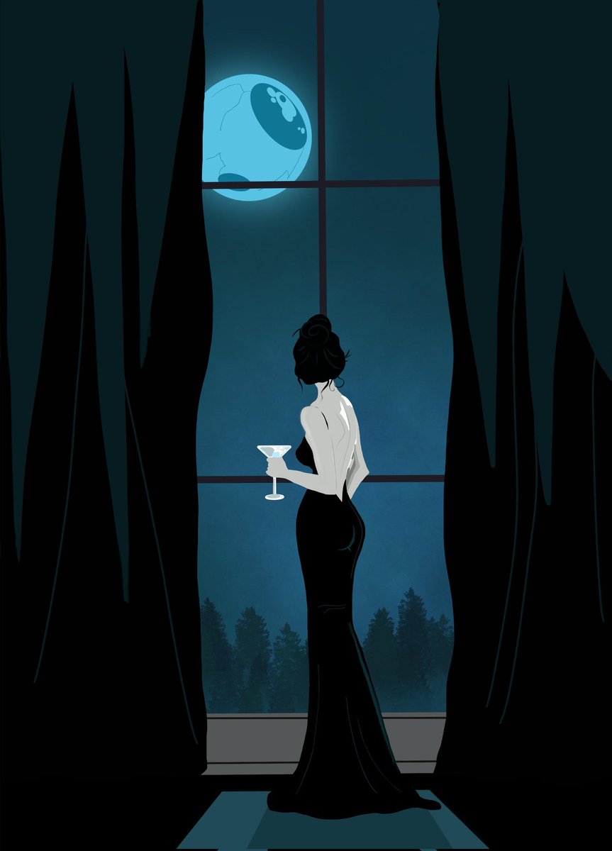 Sipping serenity under the moonlight!

#NewYear2024 #procreate

 Drawing inspiration from <a href="/MikeMahle/">Mike Mahle</a> on Pinterest for this piece. Grateful for their creativity! Check out the original work- pin.it/1arnqMC