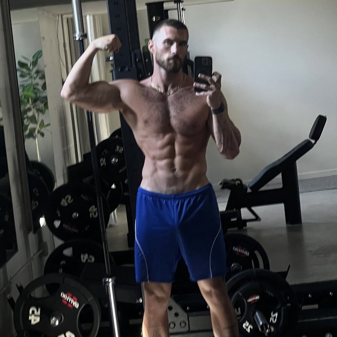 First workout of the year.