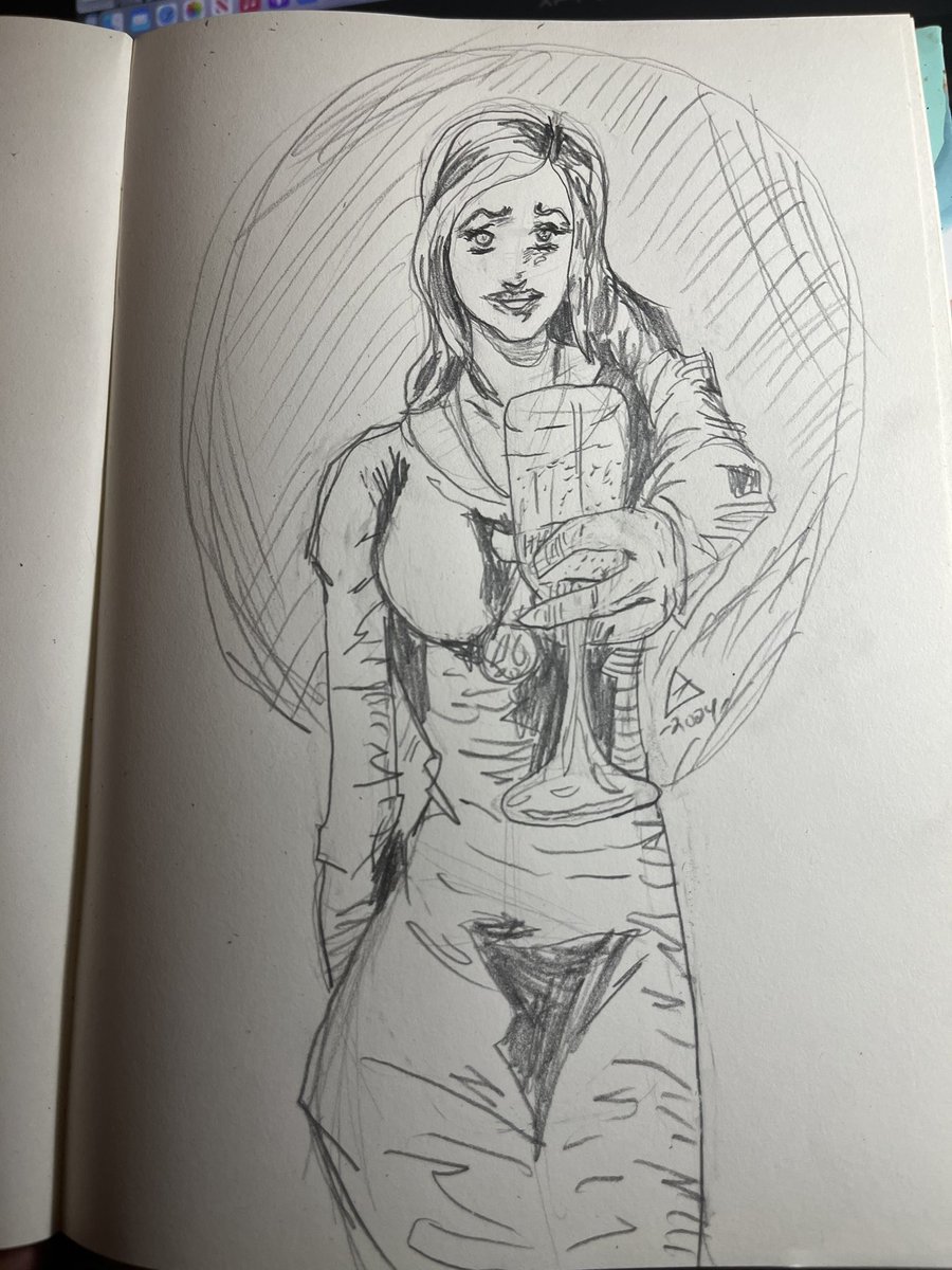LanceDanger's tweet image. Jane wishes you all a Happy New Year! #indiecomics #webcomics #comicspuertorico #sketch #fptmw